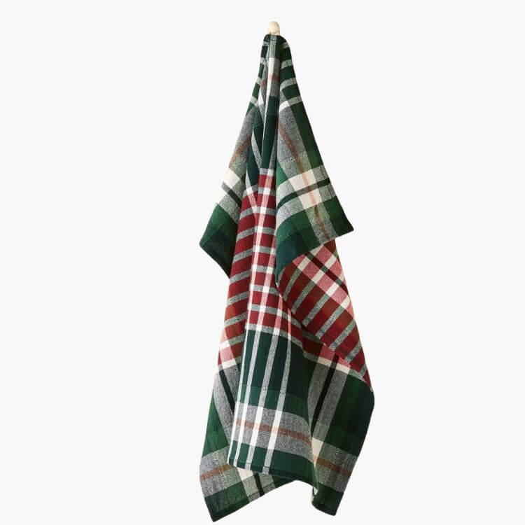 Flour Sack Towel Signature Plaid 