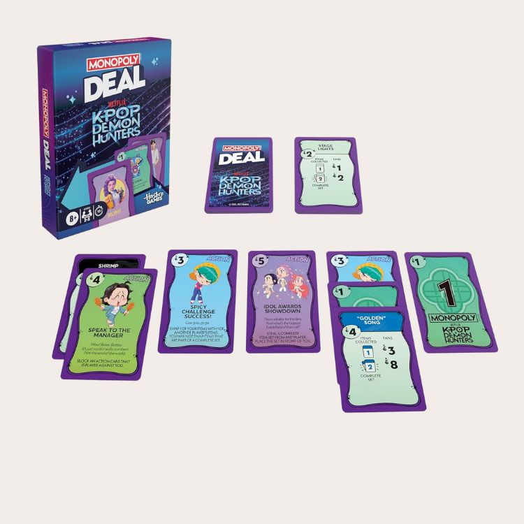 <i>KPop Demon Hunters</i> Monopoly Deal