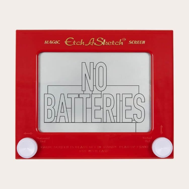 Etch A Sketch Drawing Toy