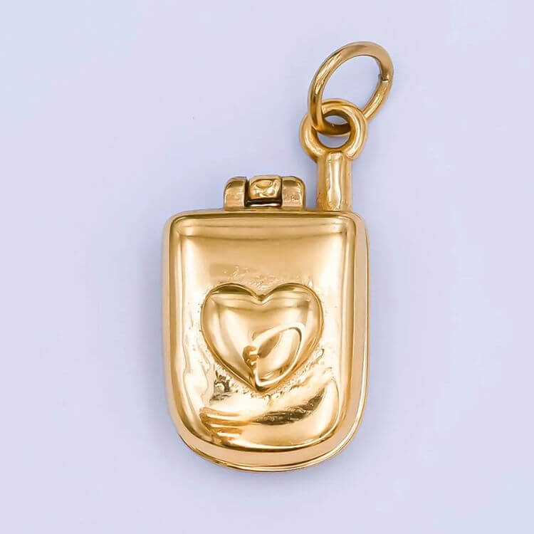 Flip Phone Jewelry Charm