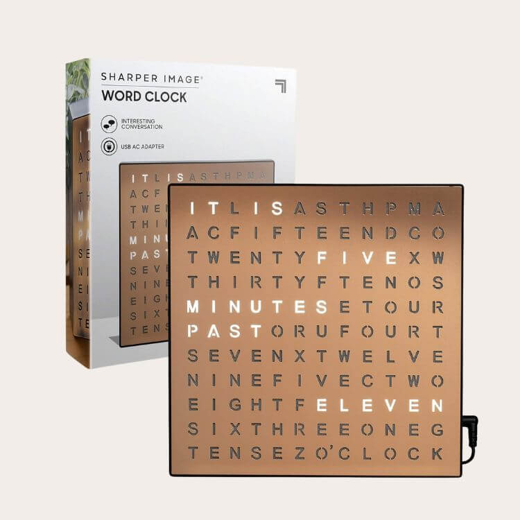 Light-Up Digital Word clock