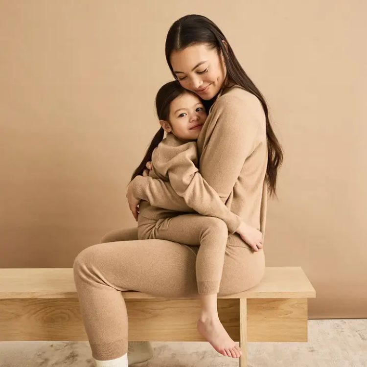 Cashmere Mother's Sweater Set