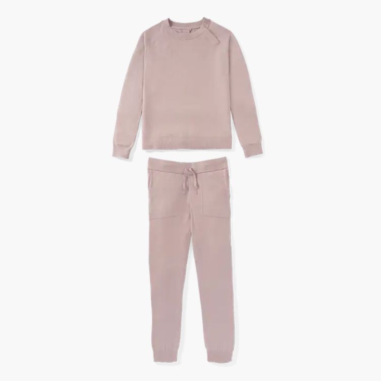 Cotton Mother's Sweater Set