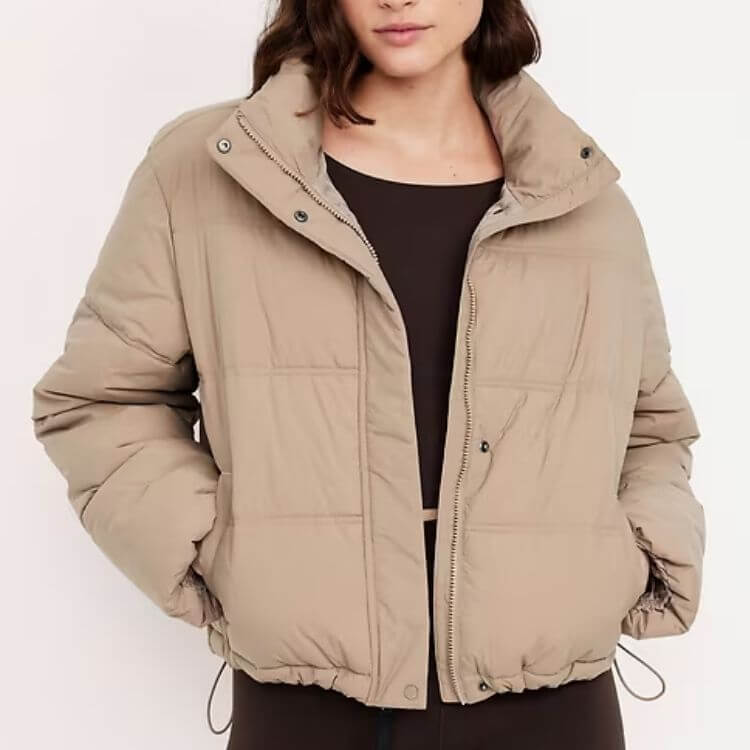 Water-Resistant Puffer Jacket