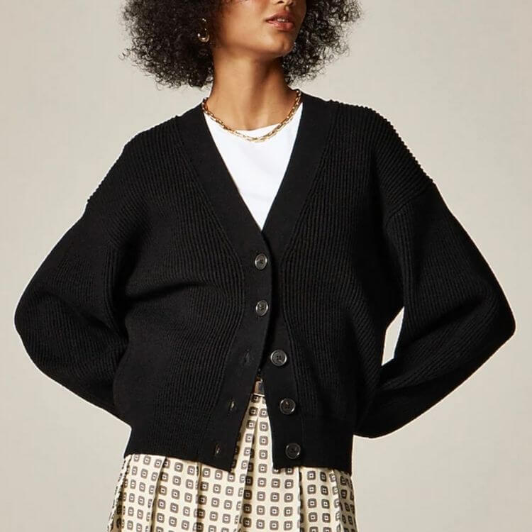 Sculptural Cardigan