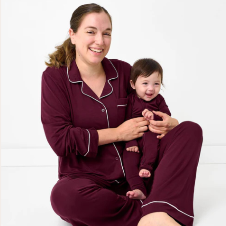 Burgundy Women's Pajama Set