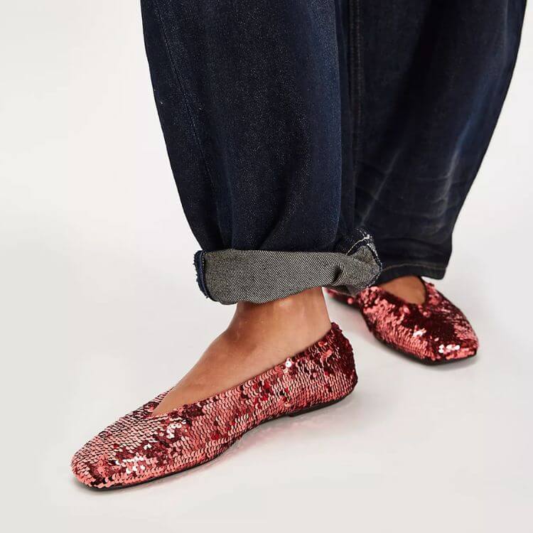 Everyday Sequin Flats