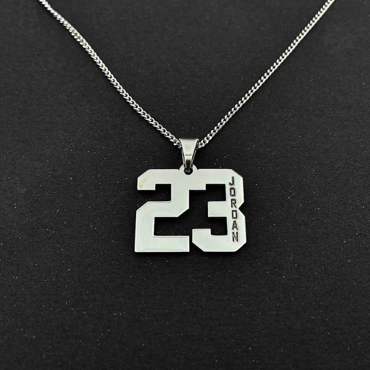 Custom Number Necklace
