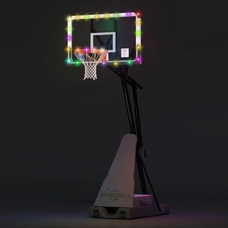 LED Outdoor Basketball Hoop