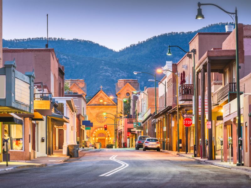 santa fe new mexico new years destinations