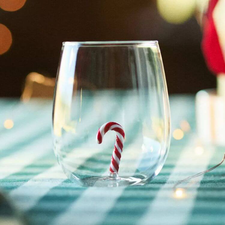 The Jolly Icon Stemless Wine Glass