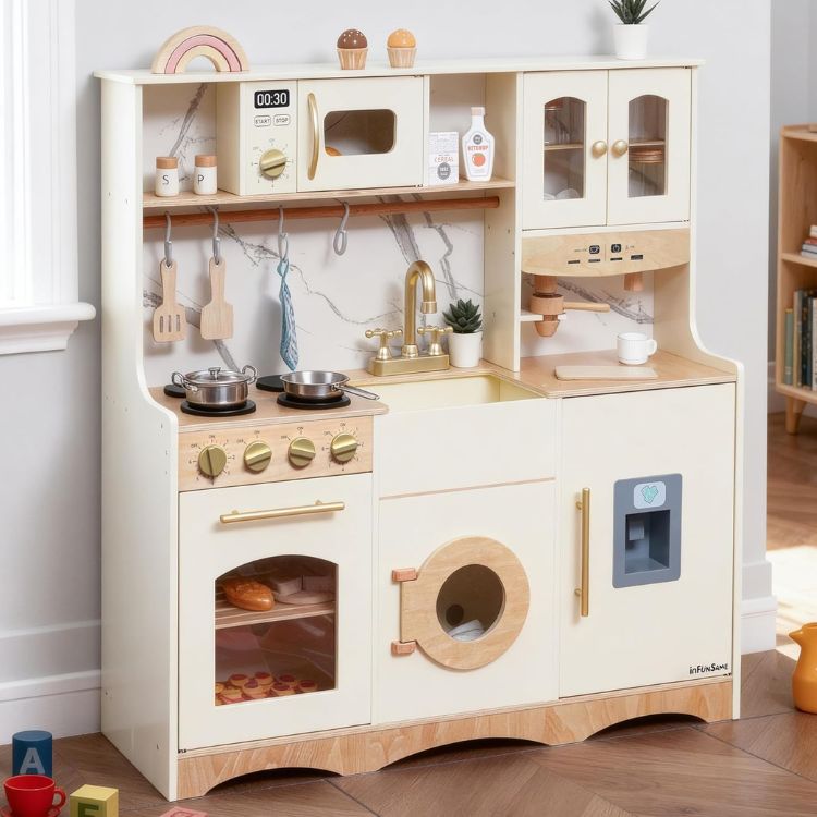 Wooden Play Kitchen