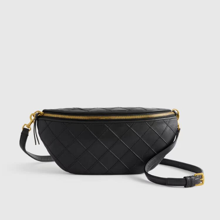 Italian Leather Diamond Stitch Sling