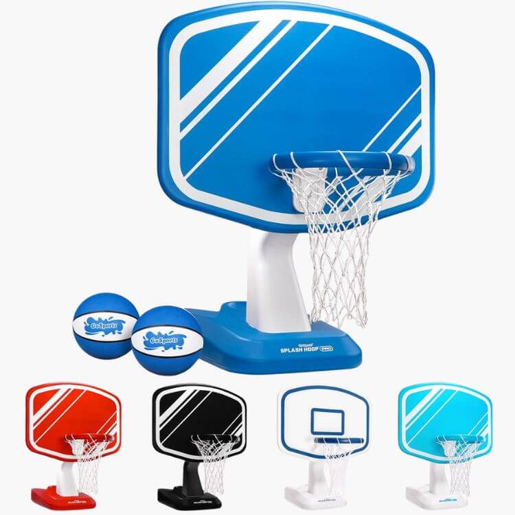 Poolside Water Basketball Hoop