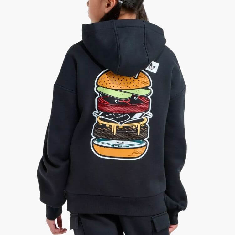 Kids' Hamburger Hoodie