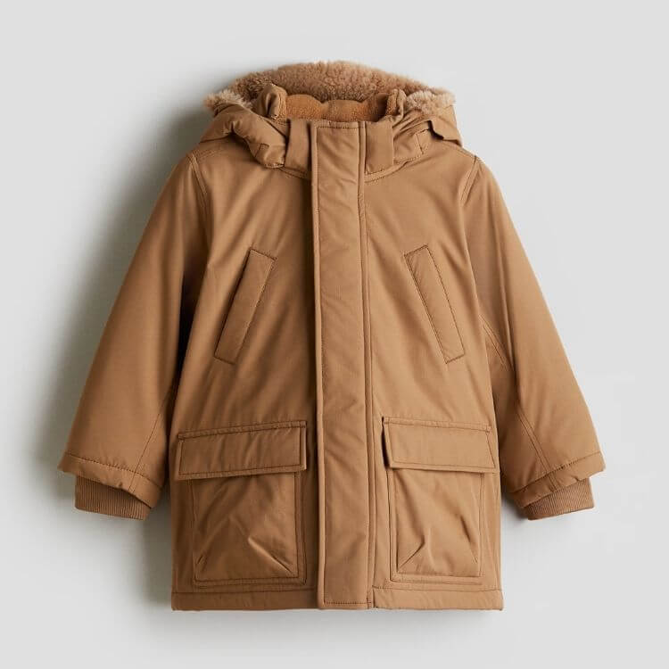 Padded Water-Repellent Parka