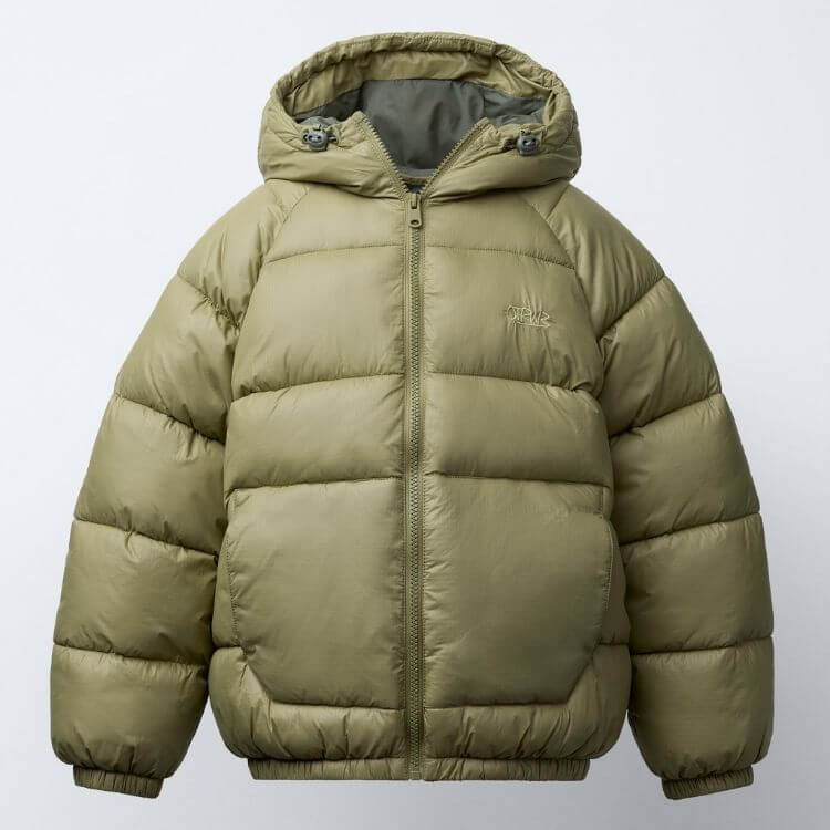 Water Repellent Puffer Coat