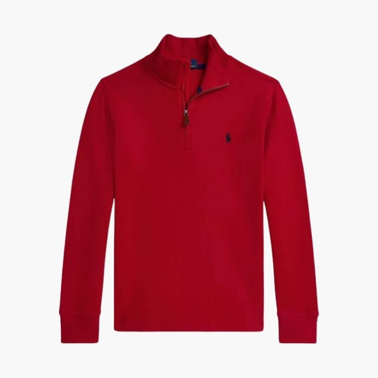 Estate-Rib Quarter-Zip Pullover