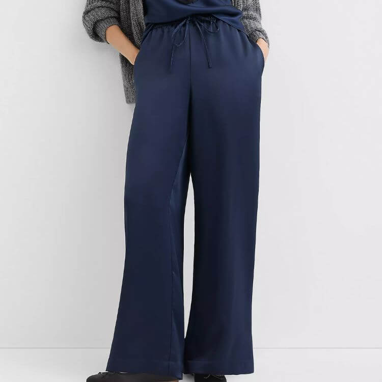 Sawyer Pull On Pants in Satin