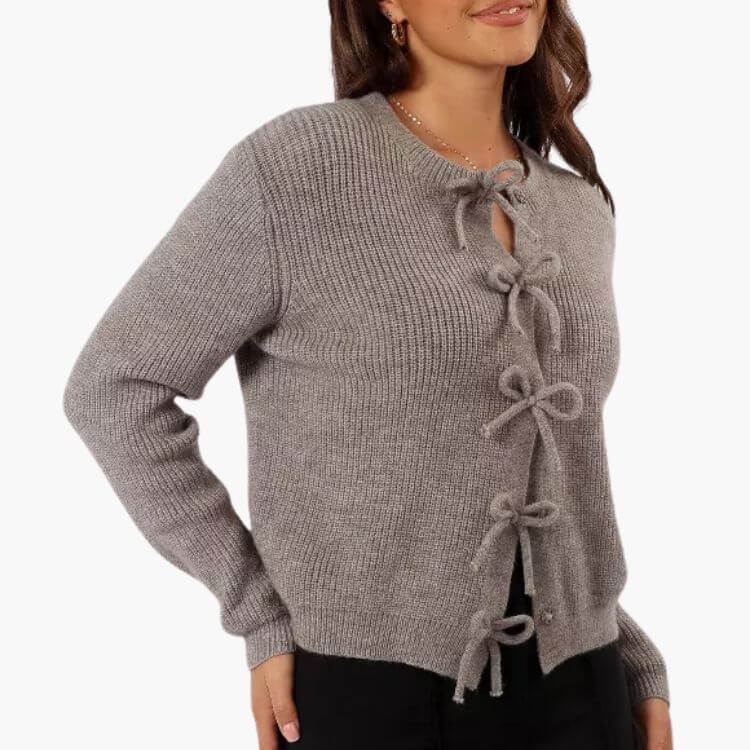 Wilde Bow Front Cardigan