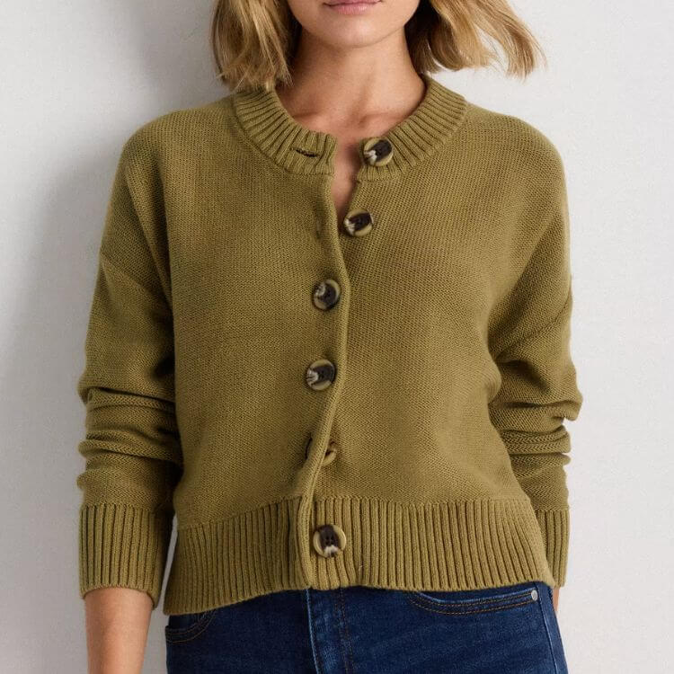 100% Organic Cotton Cardigan