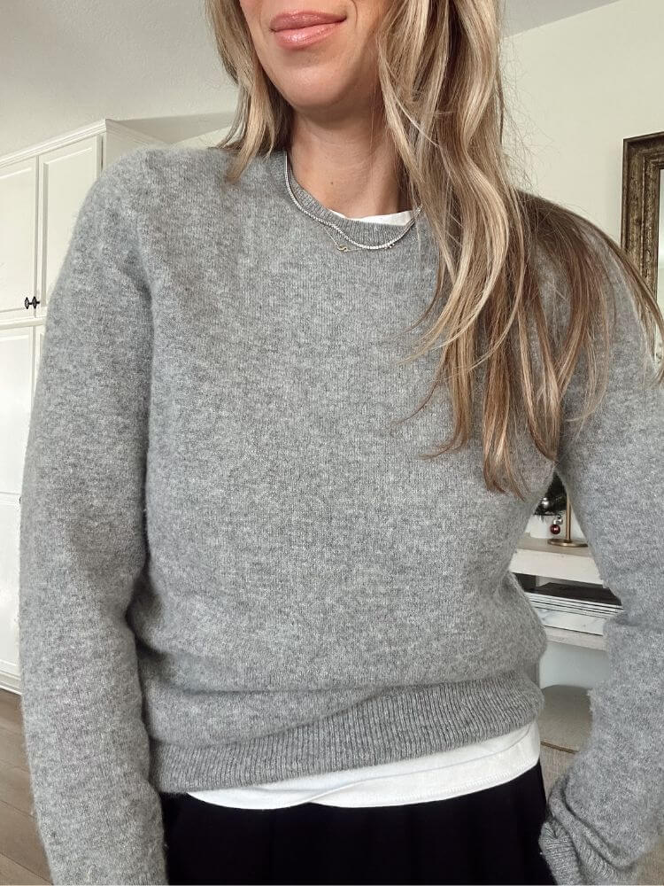 Mongolian Cashmere Crewneck
honest review