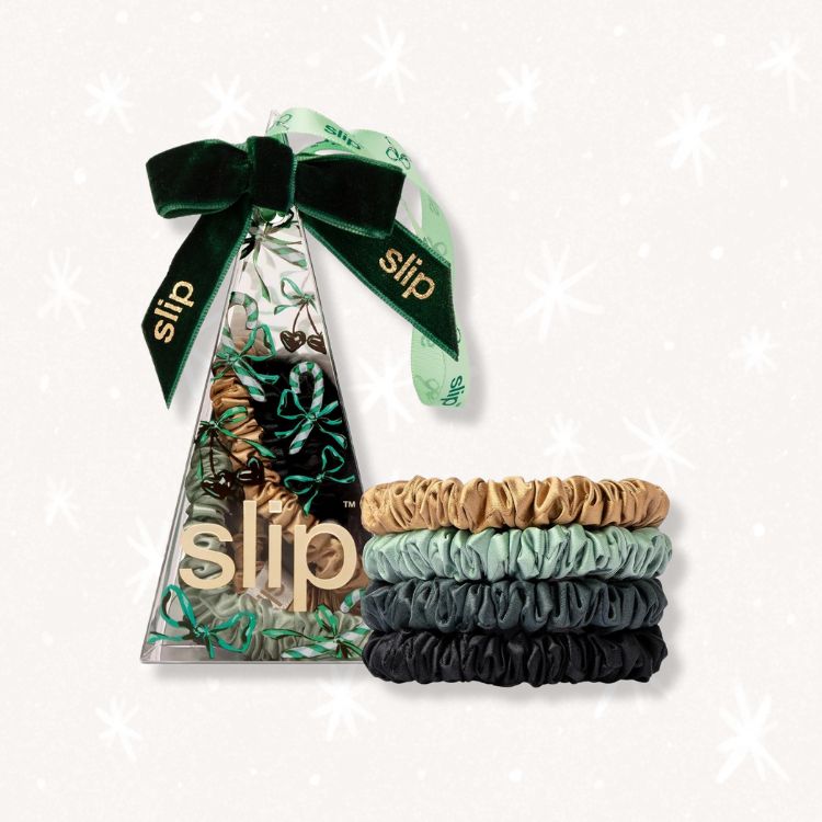 4-Pack Silk Hair Scrunchies