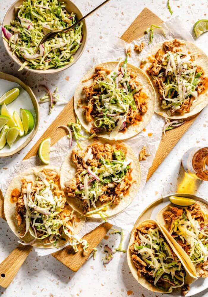 bbq chicken tacos crockpot recipes