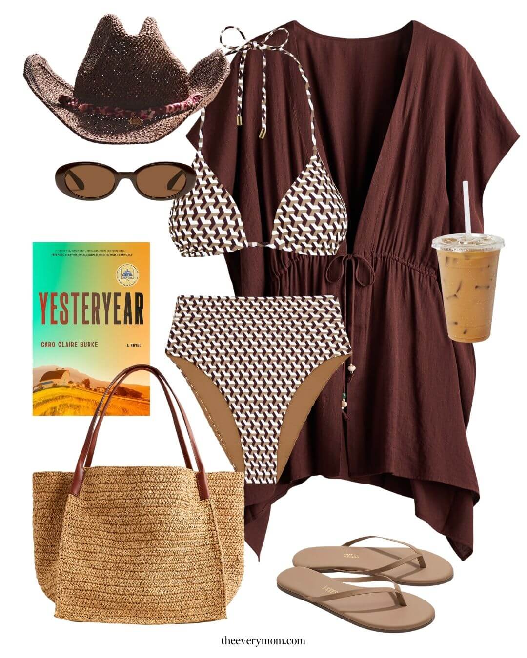 shopping and lunch in town vacation outfit