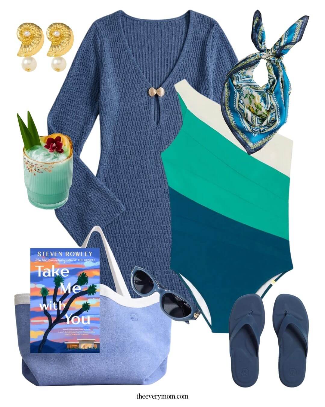 beach day vacation outfit