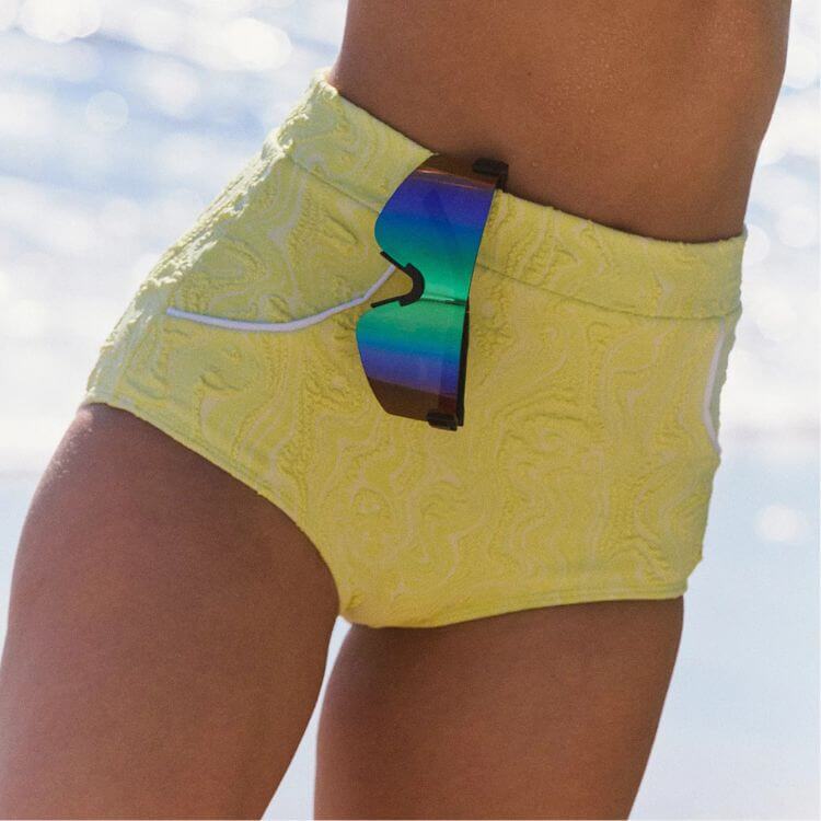 High-Waisted Surf Bottoms