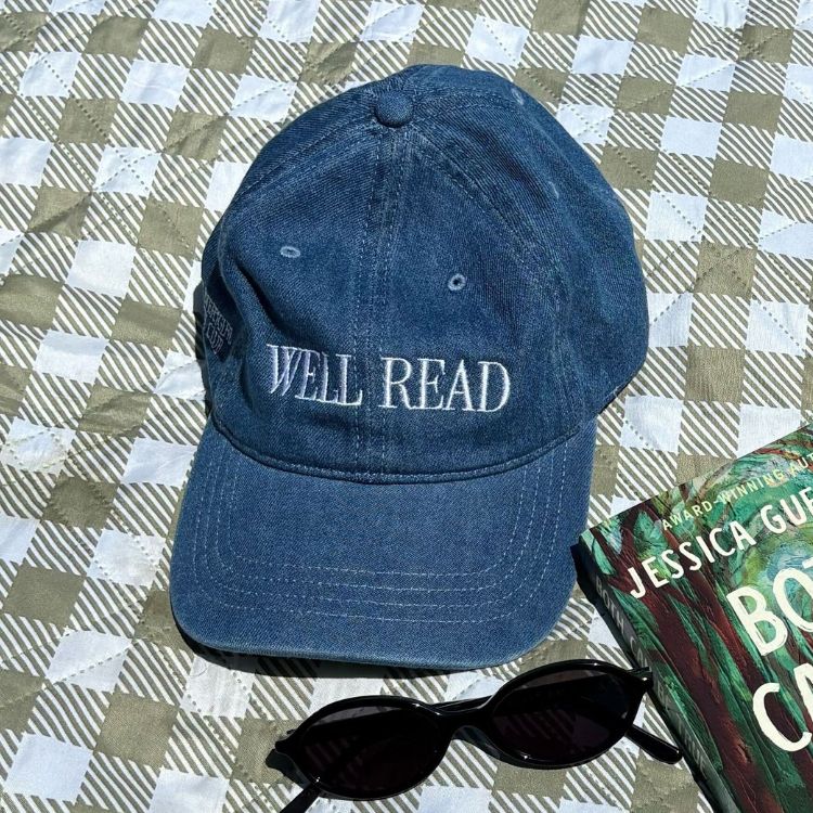 Well Read Denim Baseball Cap