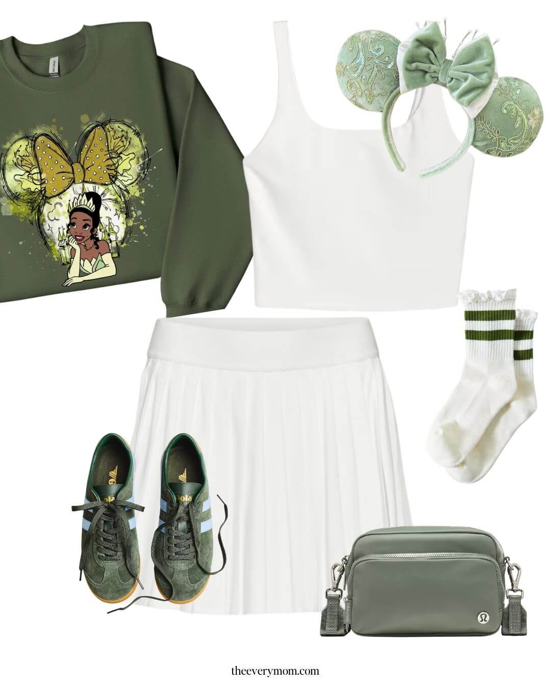 princess and the frog disney outfit