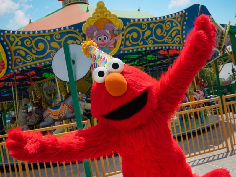 Sesame Place birthday trip for toddlers