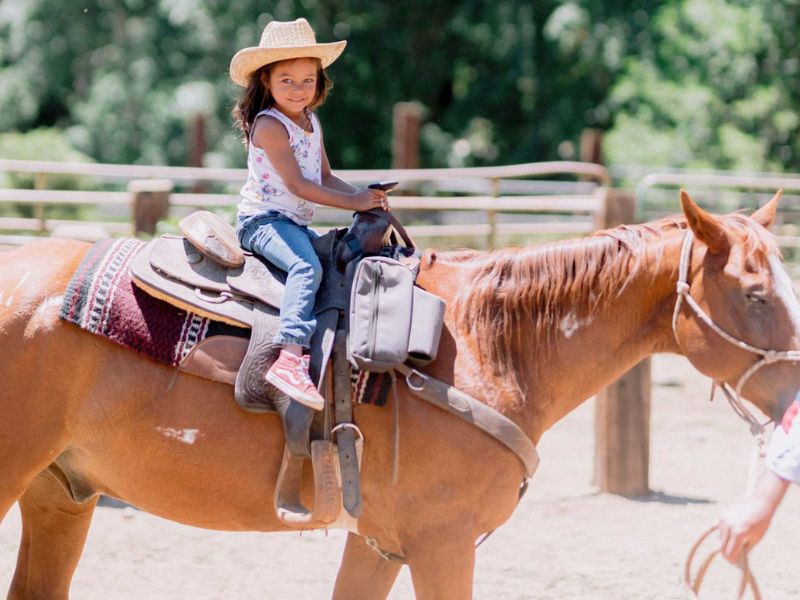 Dude ranch kids birthday trip ideas