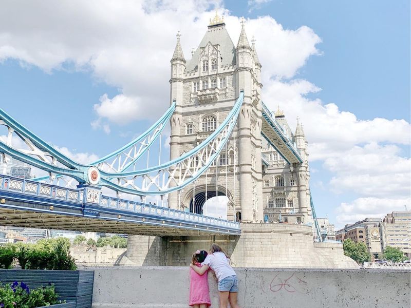 London with kids
