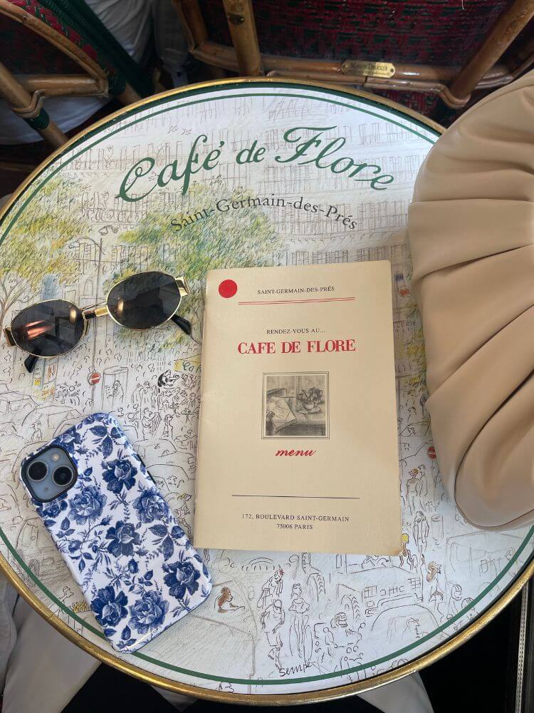 Cafe de Flore with kids