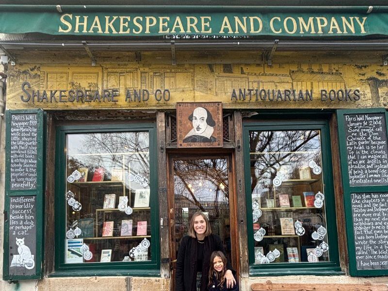 bookstore in paris