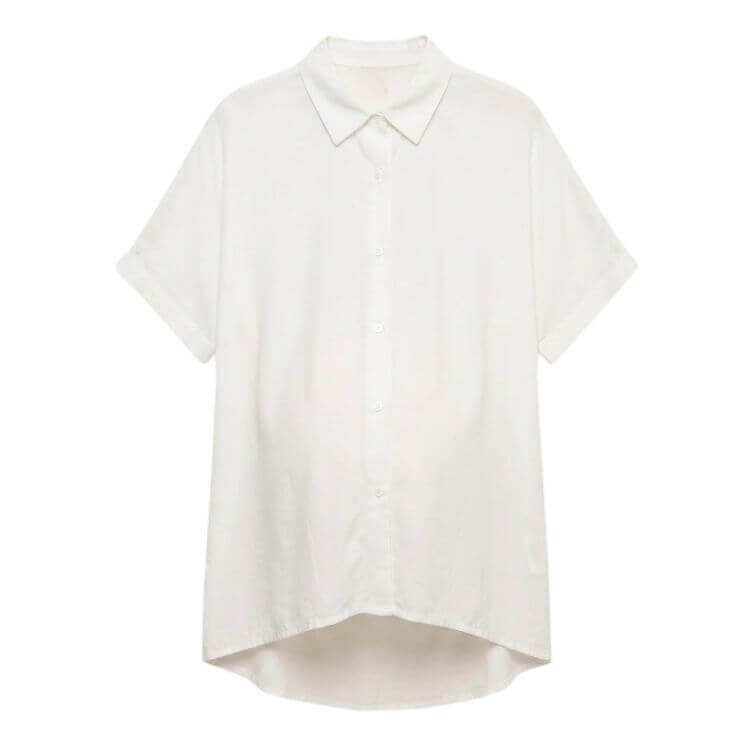 white linen top