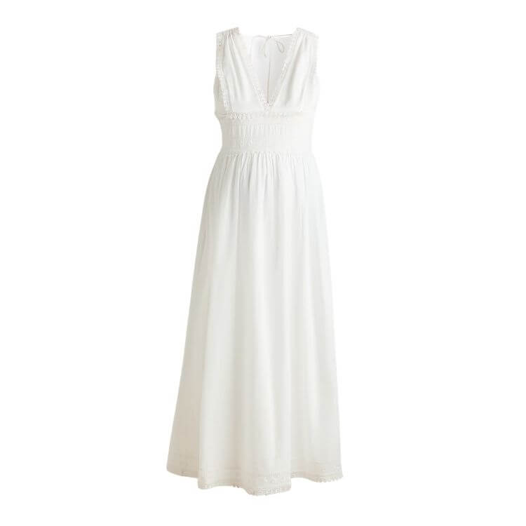 eyelet nursing dress