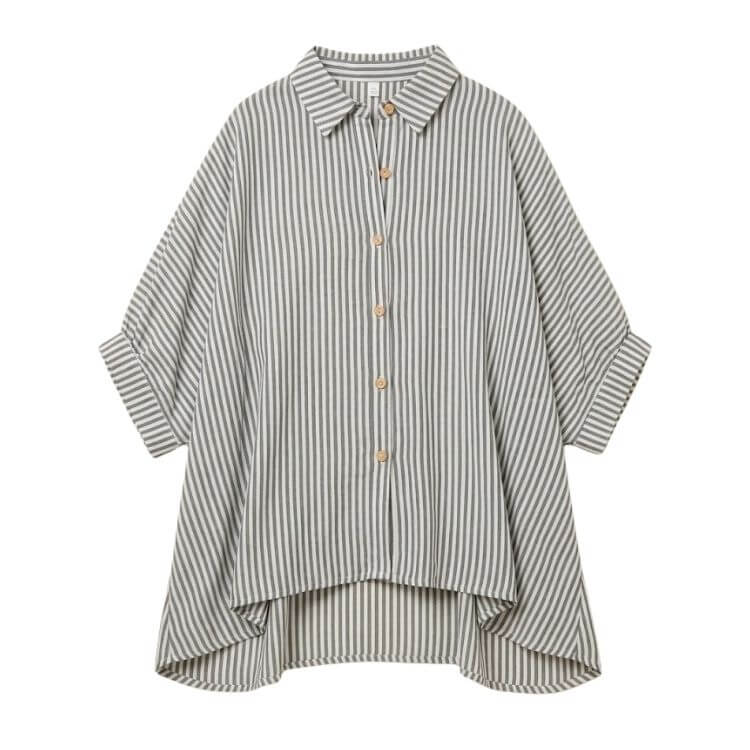 striped linen top