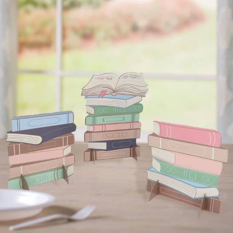 Book Club Centerpiece Set