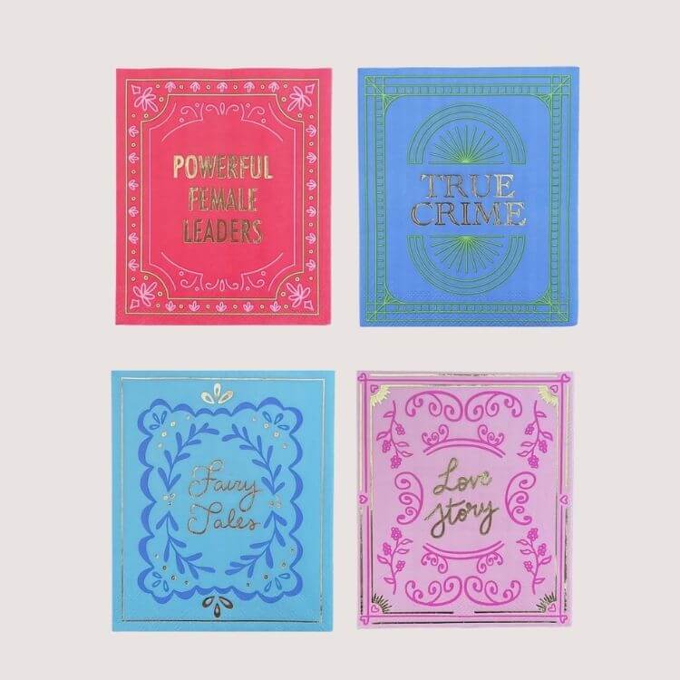 Book Club Paper Napkins