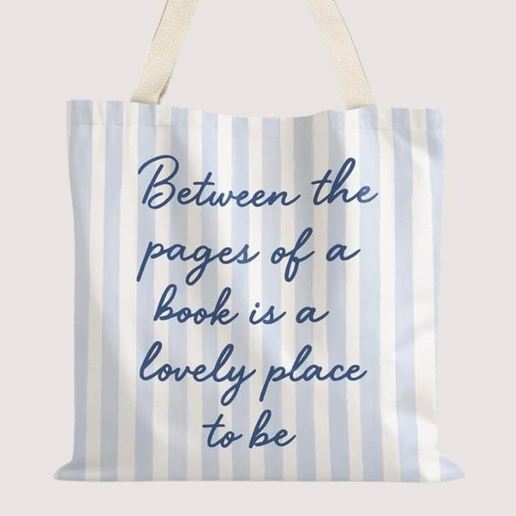 Book Tote Bag