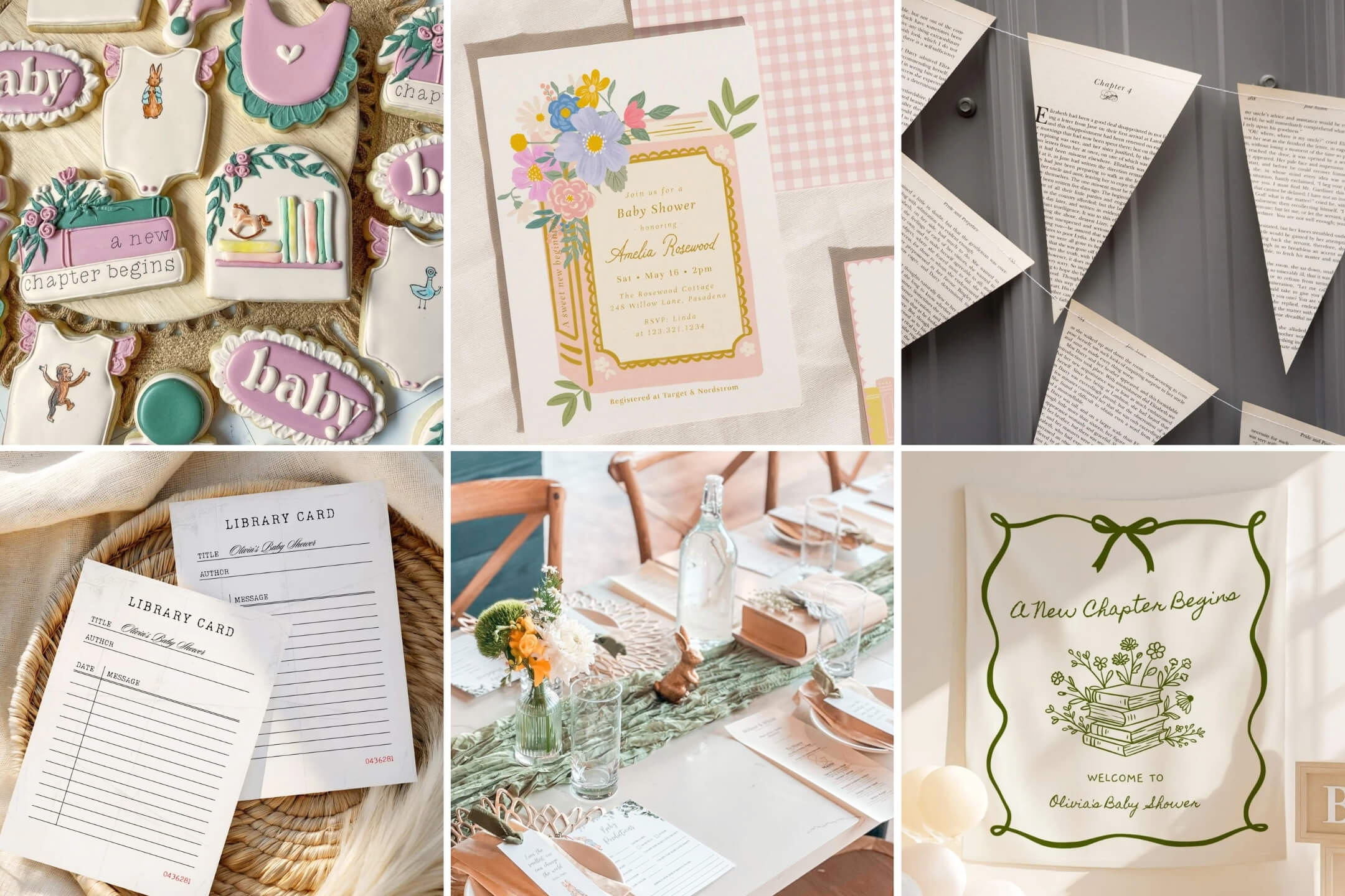 Baby’s First Book Club: How to Host the Cutest Book-Themed Baby Shower