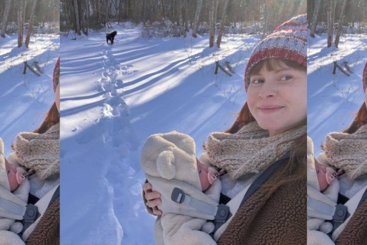 babies outside in winter naps