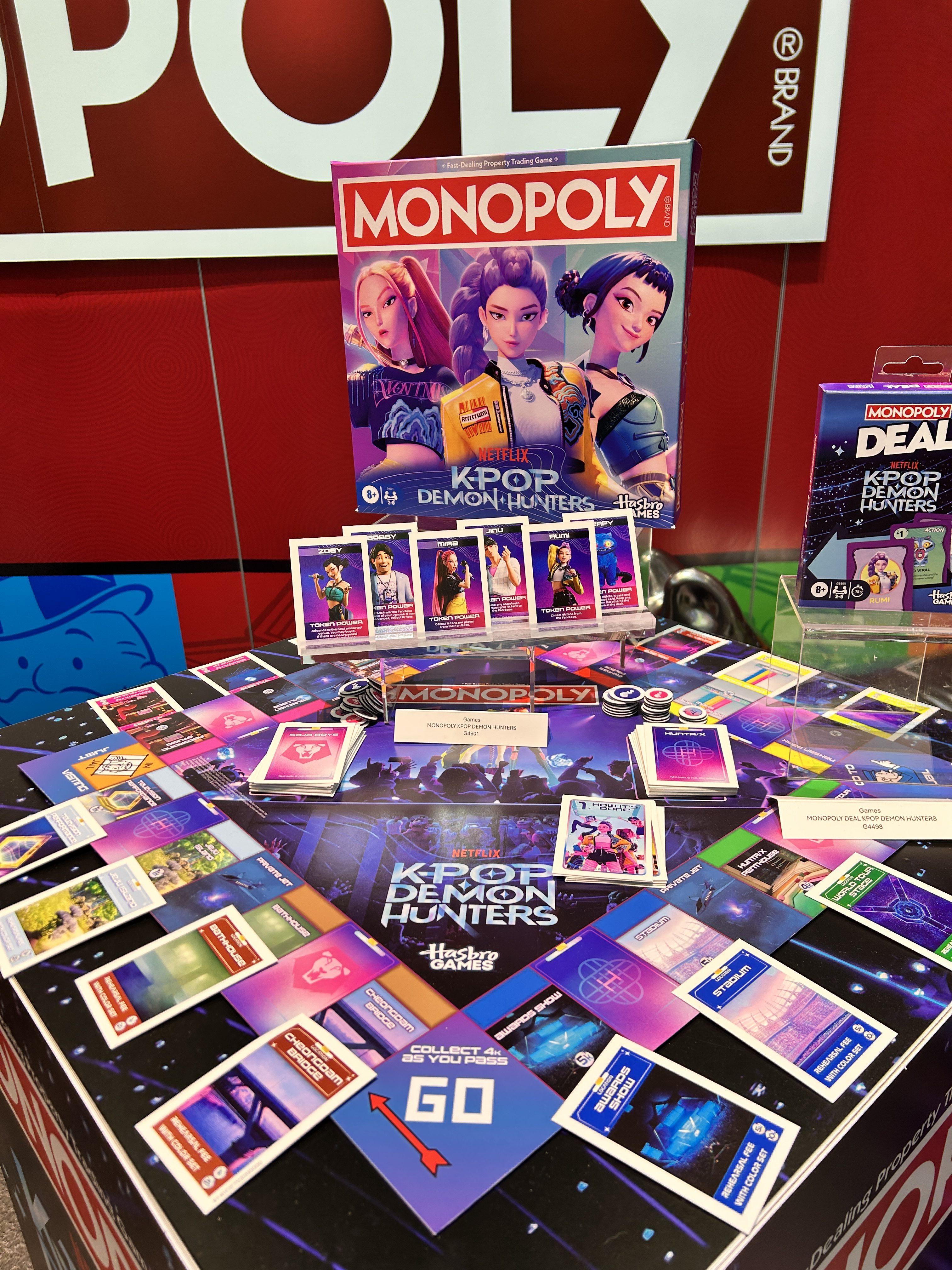 kpop demon hunters monopoly