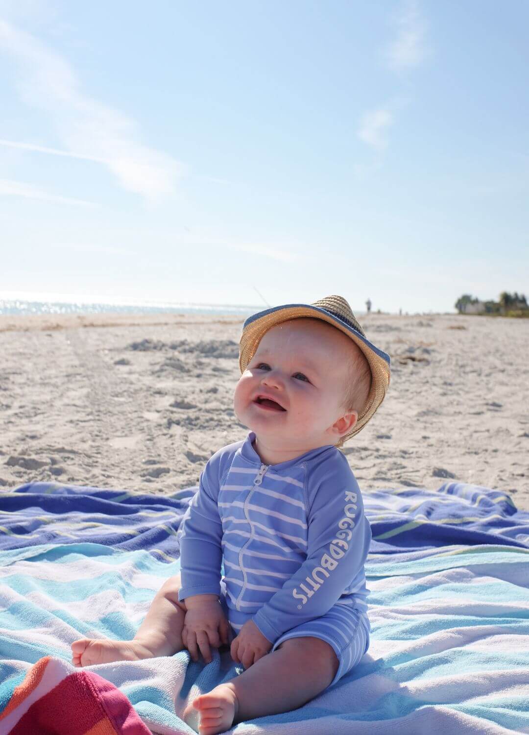 beach baby photo