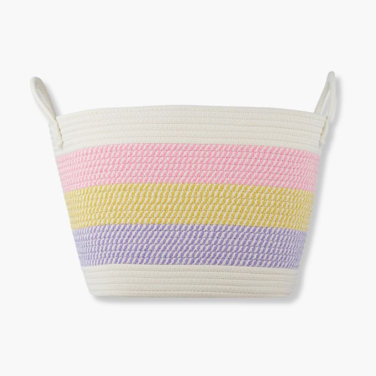 Pastel Rope Basket