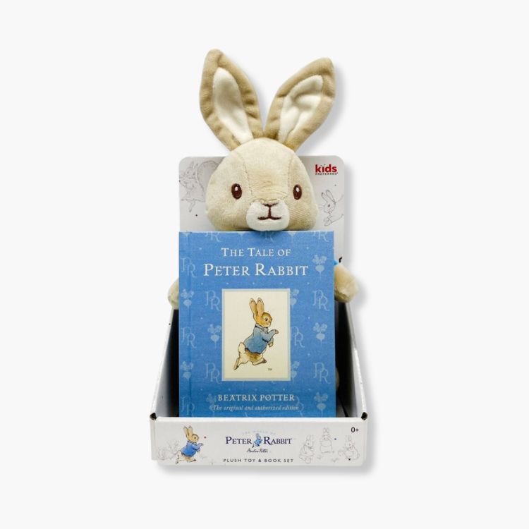 Peter Rabbit Plush Toy & Book Set